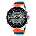 Fashion casual men dual time sport watch Skmei 1016 digital movement 50m waterproof brand wristwatches